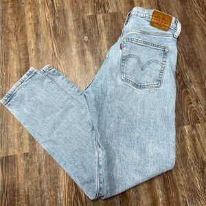 Vintage Levi's Capital E 501 Skinny Women's Light Blue Acid Jean Size 26 Classic